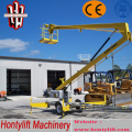 16 m CE cheap sale china boom lift/hydraulic lift platform truck/arm lift